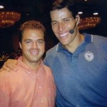 Ernesto Verdugo with Anthony Robbins