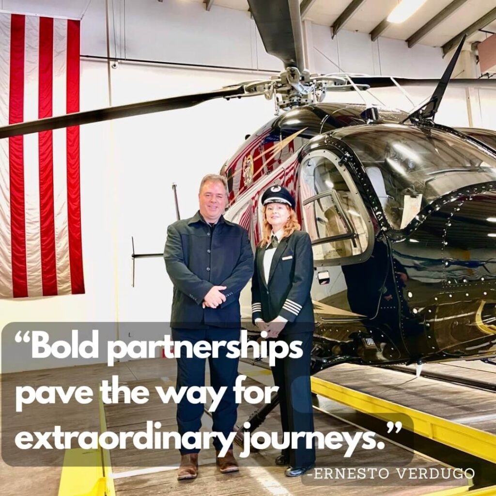 Ernesto Verdugo Quote "Bold partnerships pave the way for extraordinary journeys."