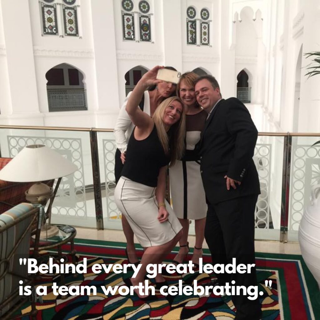 Ernesto Verdugo Quote "Behind every great leader is a team worth celebrating"