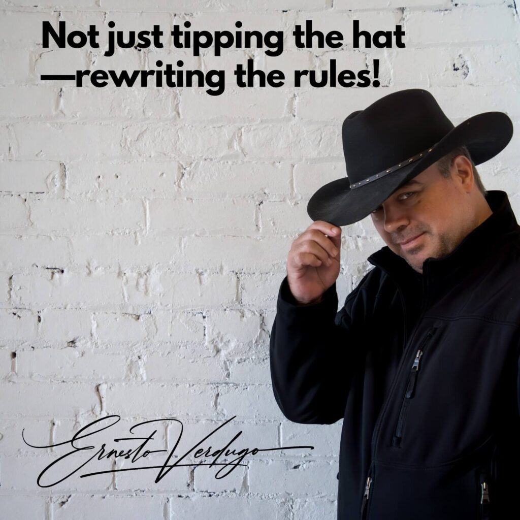 Ernesto Verdugo Quotes "Not just tipping the hat rewriting the rules"