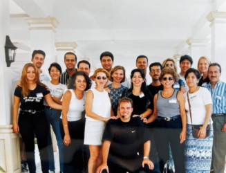 Ernesto Verdugo Training in Larnaca