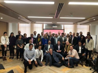 Ernesto Verdugo with the group