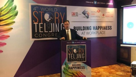 Ernesto Verdugo in 4th world story telling congress