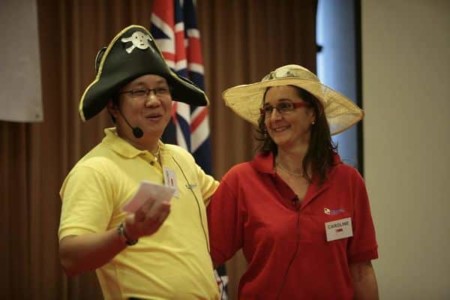 Ernesto Verdugo will always find ways, how to make the training interesting. Ernesto Verdugo will always find ways, how to make the training interesting.