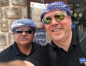 Ernesto Verdugo and pete garcia in Dubai
