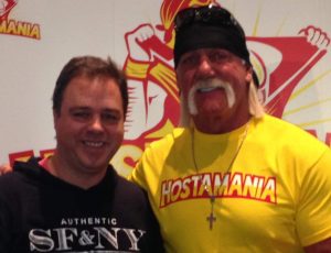 Ernesto Verdugo with Hulk Hogan