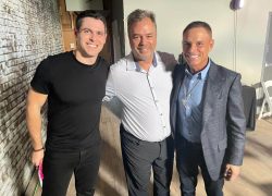 Ernesto Verdugo with Brandon T. Adams and Kevin Harrington