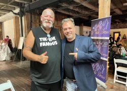 Ernesto Verdugo with John The Dancing Trucker TikTok Influencer