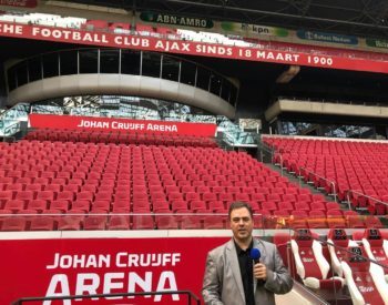 Ernesto Verdugo in Johan Cruuff arena